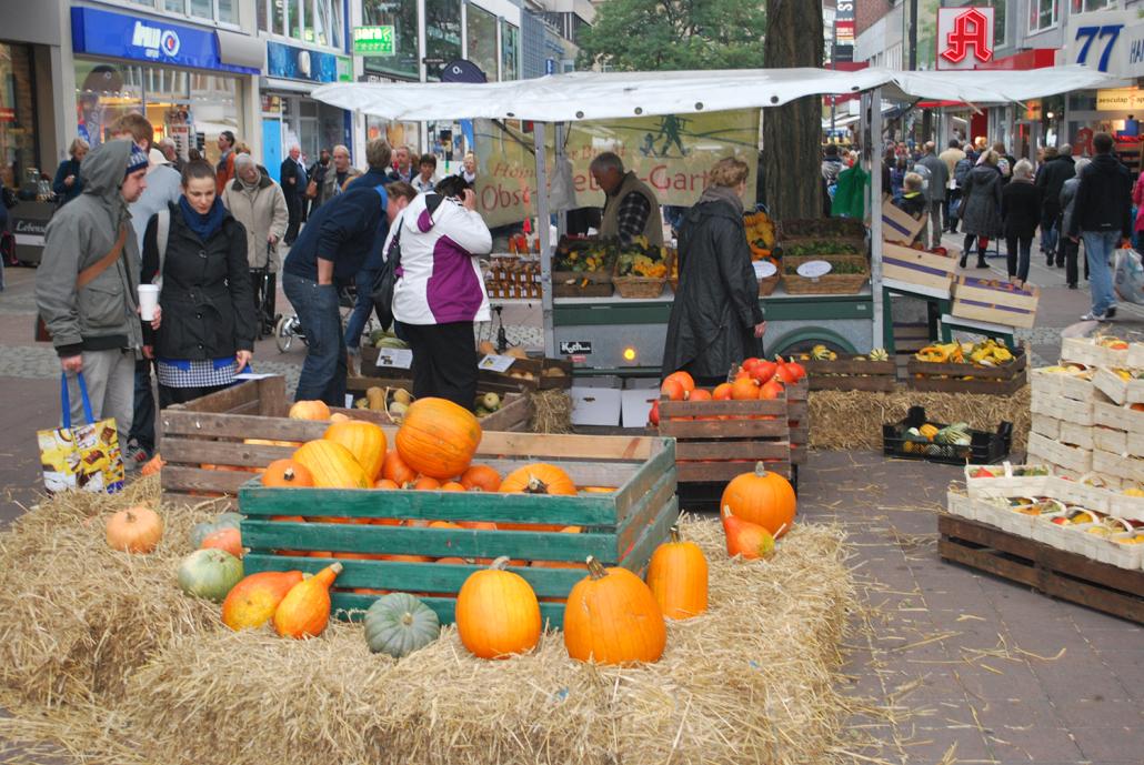Herbstlicher Bauern- und Regionalmarkt und Verkaufsoffener Feiertag