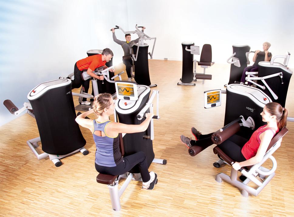 Im eGym-Parcours werden im 4 Fun Fitness alle Muskelgruppen angesprochen