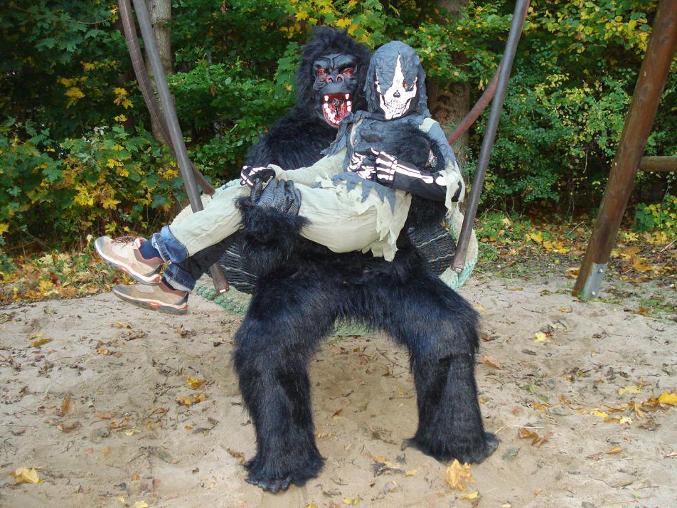 Besucher des Tierparks Gettorf dürfen sich im Oktober unter anderem auf Kinderzirkus, Herbstmarkt und Halloween freuen