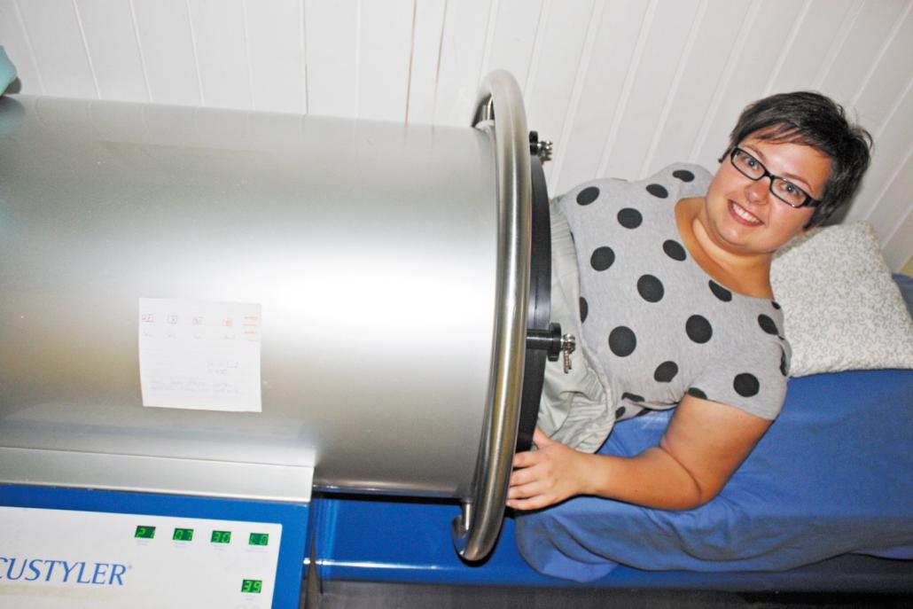 Der Wechsel von Druck und Unterdruck im Vacustyler animiert den Stoffwechsel