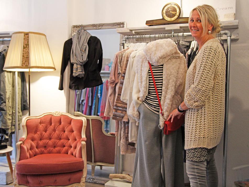 Inhaberin Susanne Herzog führt ihren Laden mit viel Liebe zum Detail