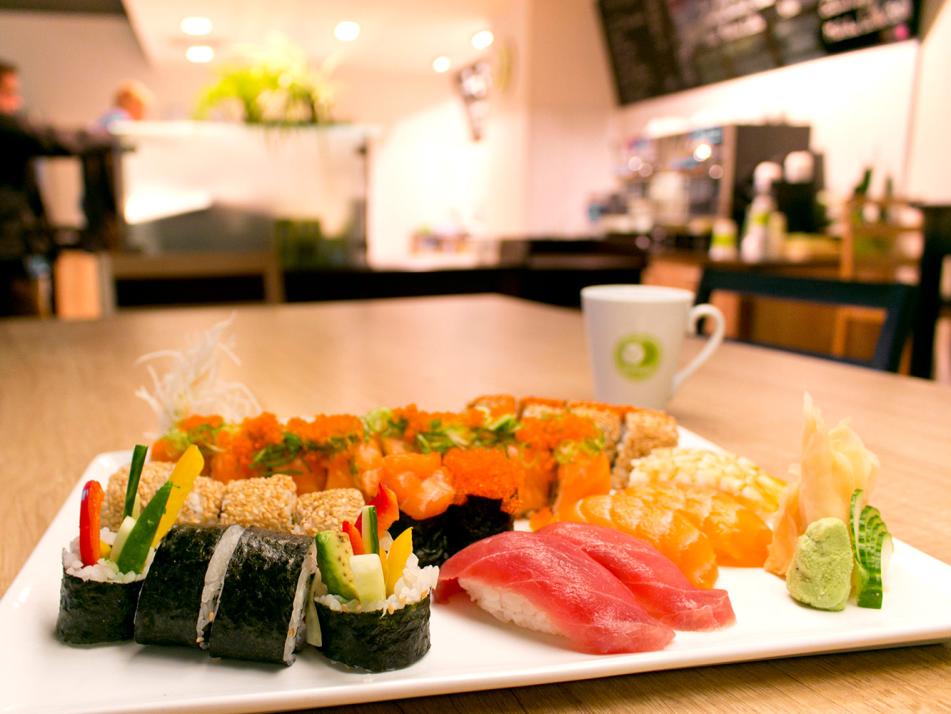 Sushi-Genuss jetzt auch im Café