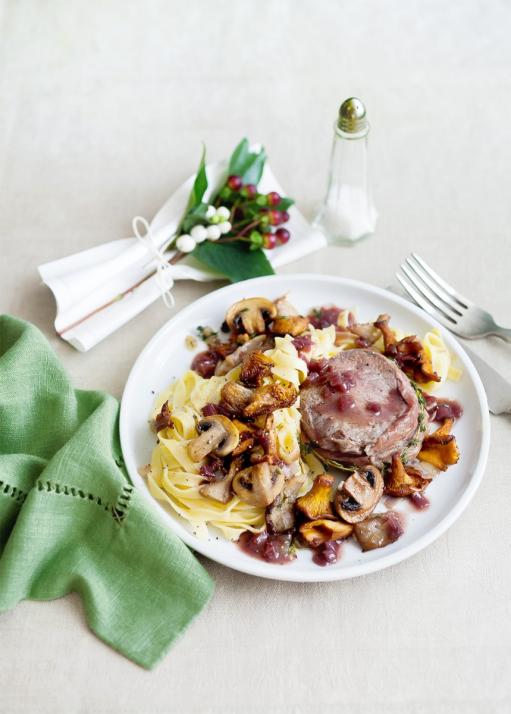 Rezepttipp von Marten Freund: Rinderfiletmedaillons mit Pasta