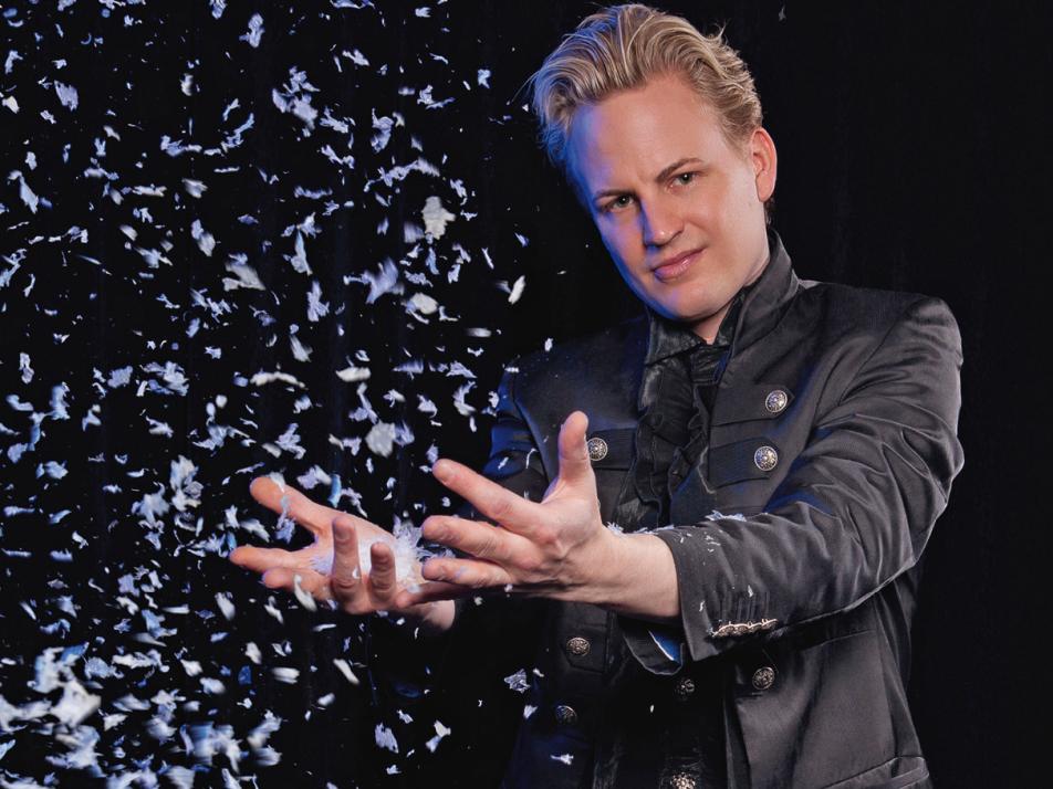 Jörn Dibbern alias Jeff de Fire
30 Jahre, Zauberer
