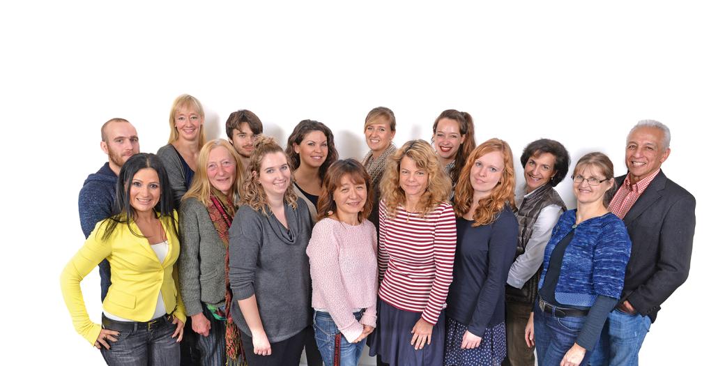 Ein Teil des inlingua-Teams in Kiel