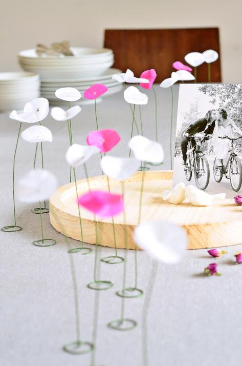 DIY-Tipp: Dekoration für die Hochzeitstafel