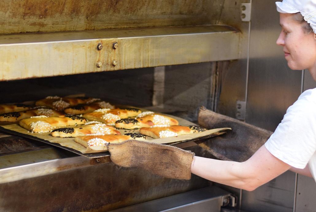 Hier kommt der Hase Osterix aus dem Ofen