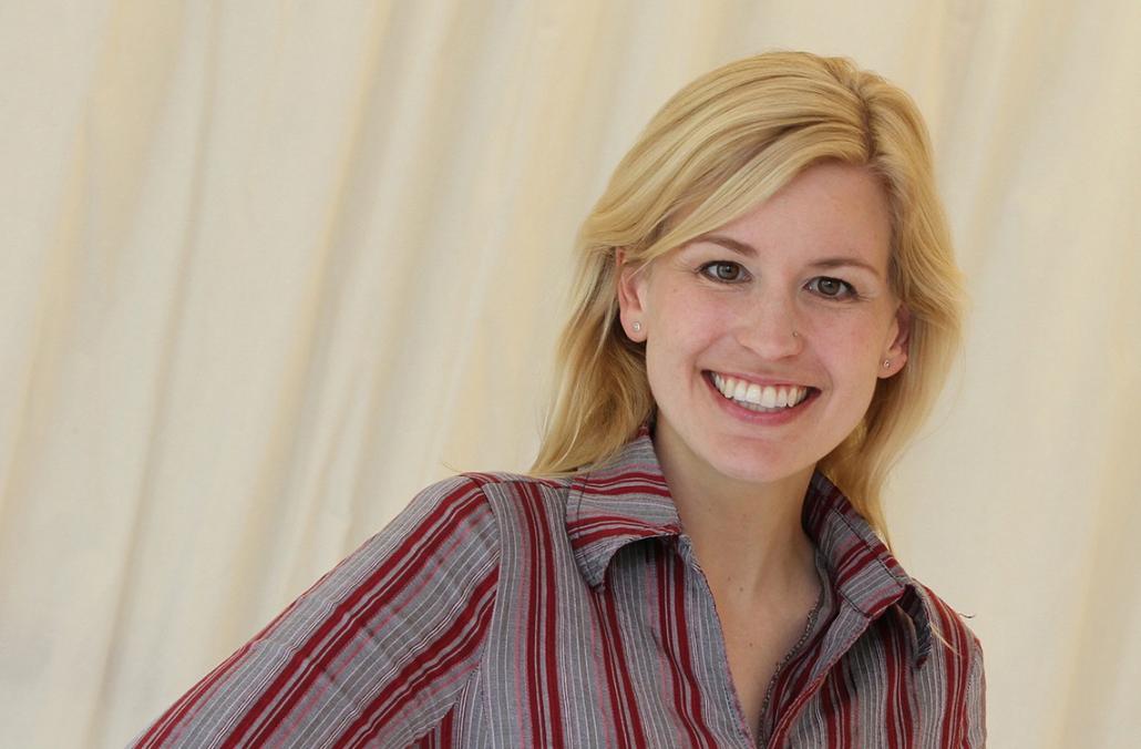 Astrid Großgasteiger plant eine Verschönerung des Theaters im Werftpark