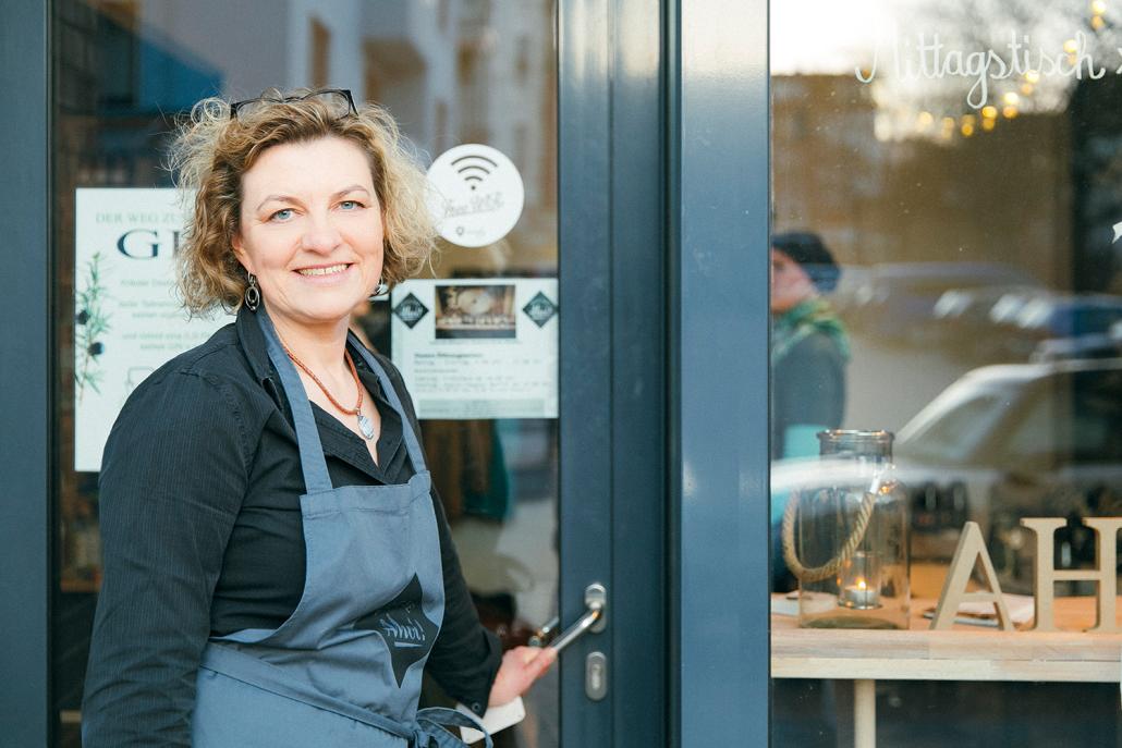 Silvia Janzen, Inhaberin der Küche AHOI!