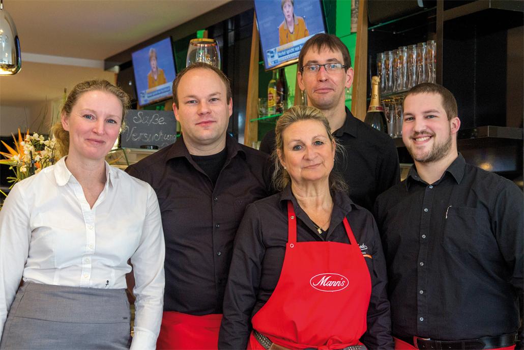 Inhaberin Christina Mann (li.) und ihr Team