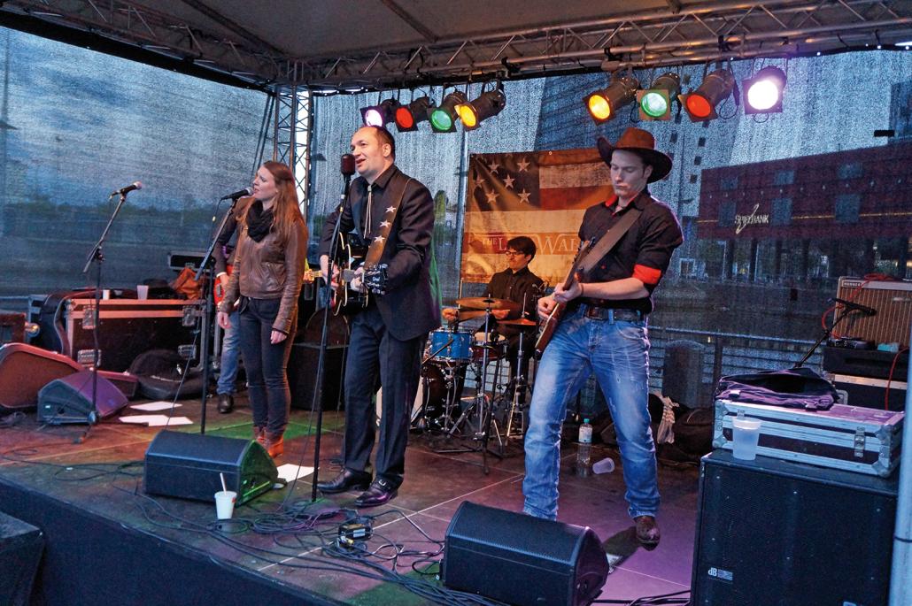 Die Line Walkers sorgen beim diesjährigen „Fest der Biere“ für beste Stimmung