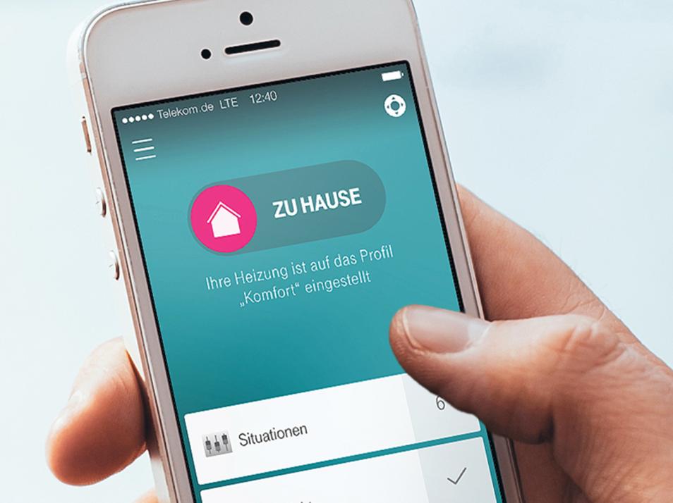 Steuern Sie unterwegs bequem per Smartphone ihr Zuhause