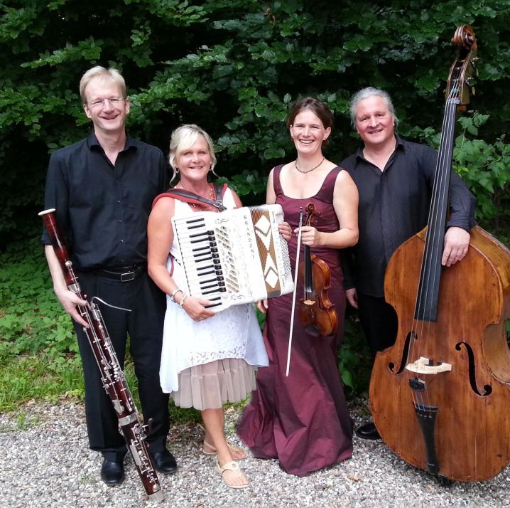 Am 16. Juli spielt Wagners Salonquartett im Prinzenhaus Plön