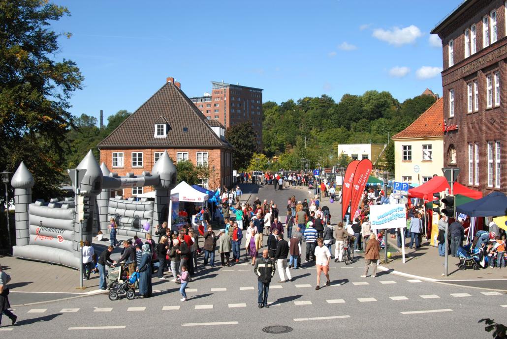 Das Programm des Stadtteilfestes ist unterhaltsam für Groß und Klein