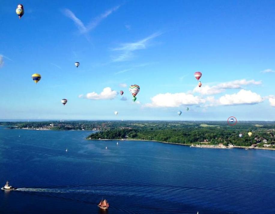 Die Gewinner der „KielerLeben Apollo Ballonpromotion“ im Ballonmeer 