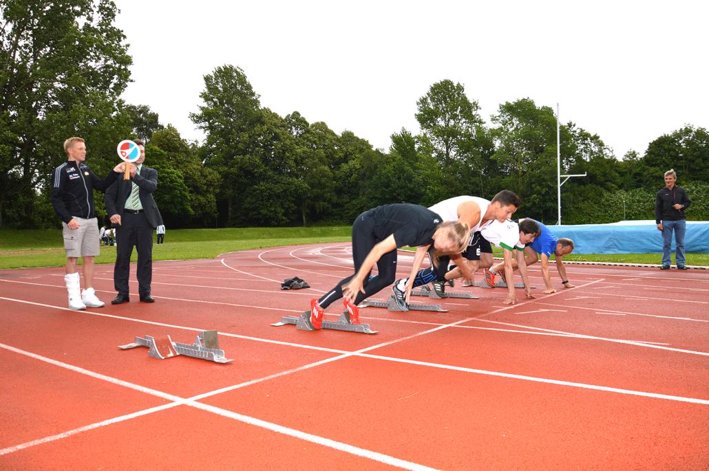 Der Sportabzeichen-Uni-Challenge stellen vier Universitäten