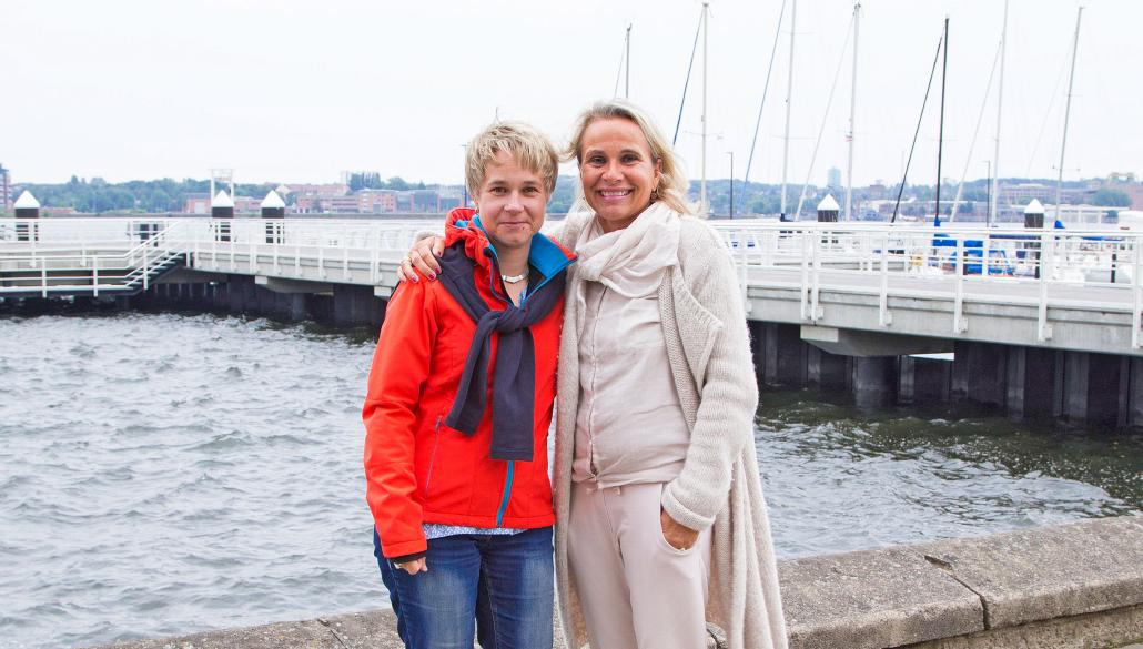 Renate Scharafat und Sandra Dalisda begleiten als Doulas werdende Mütter