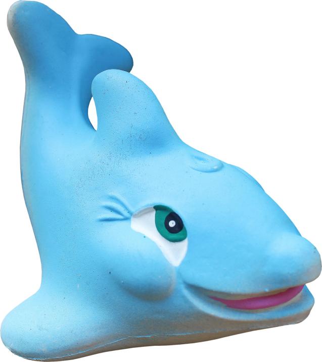 Der süße Delfin von Lanco-Ducks holt den Urlaub ins Badezimmer