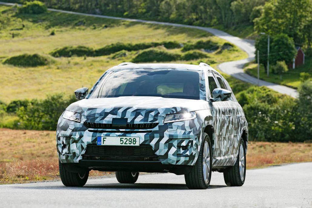 Mit dem Skoda Kodiaq wird es wild