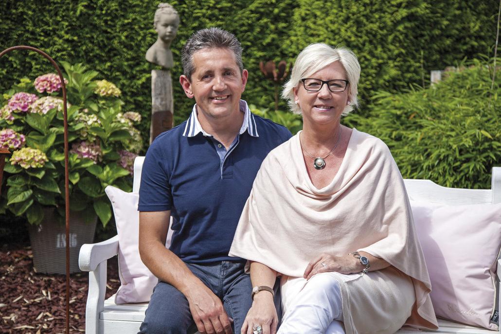 Stephan und Diana Umland aus Glasau
investieren viel Zeit in ihr schönes Haus