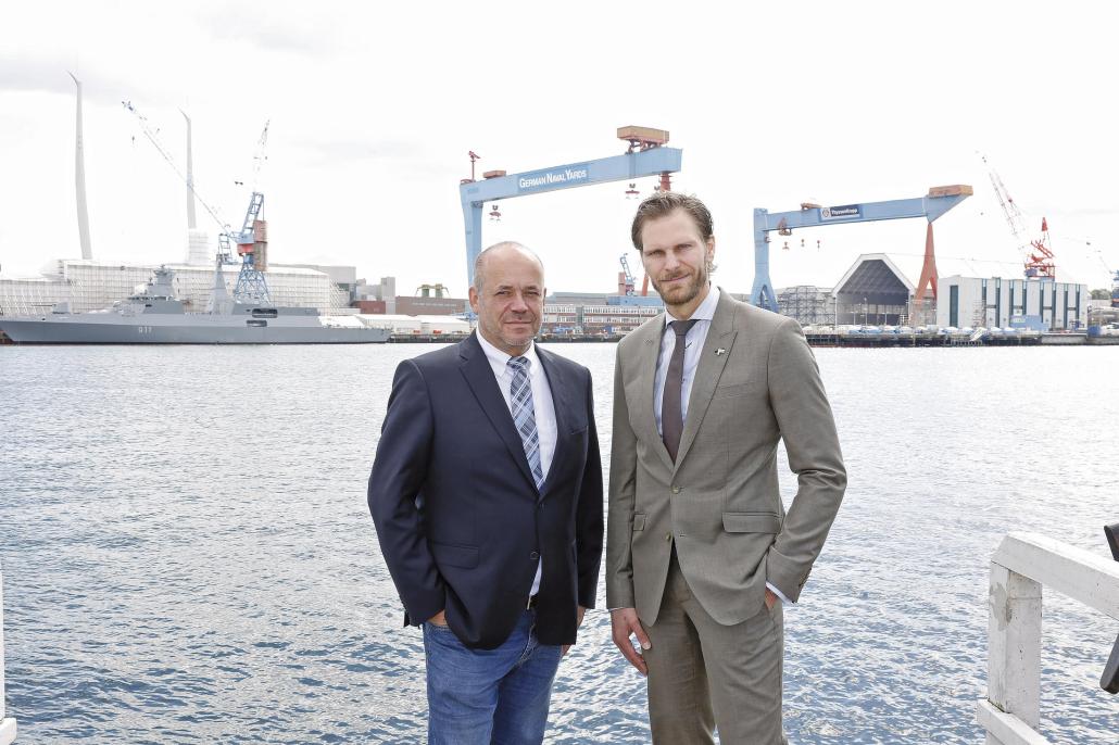 Thomas Rothhardt und Markus Beer (re.)