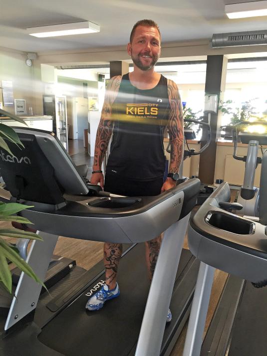 Marathon-Läufer und Kursleiter Felix Willimzig