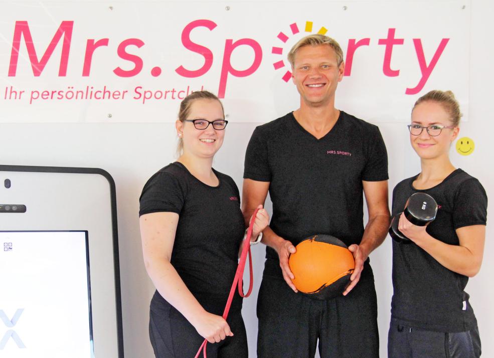 Die jungen Berufseinsteiger bei Mrs. Sporty