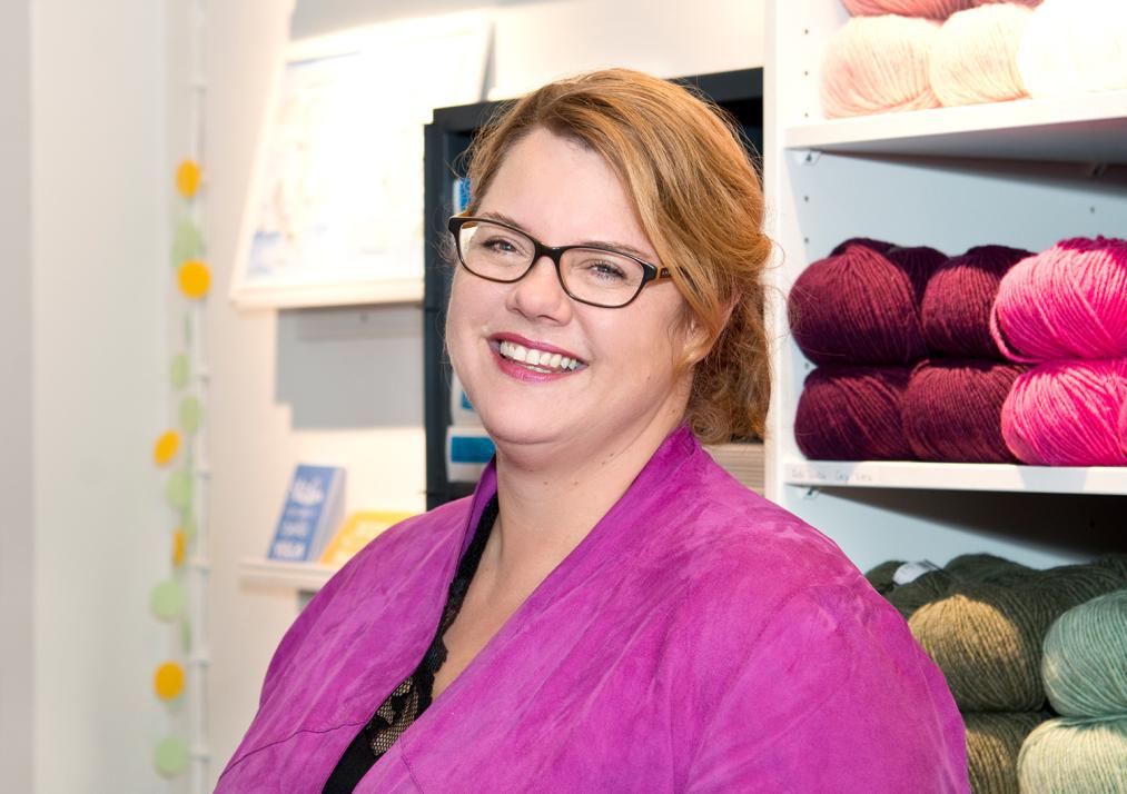Britta Janzen eröffnete vor Kurzem „Wolle & Wunder“ in der Holtenauer Straße