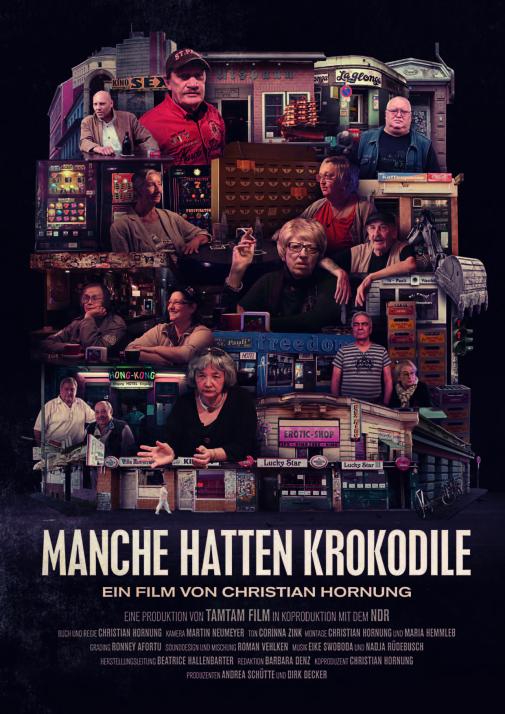 Das Plakat zum Dokumentarfilm „Manche hatten Krokodile“