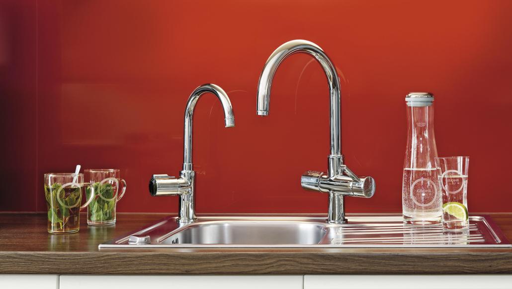 Dank GROHE Red sind Wasserkocher und -sprudler nicht mehr notwendig