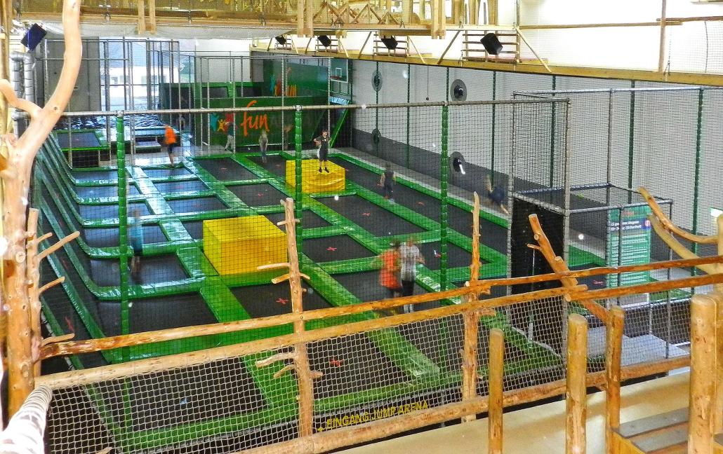 Die FUN ARENA  ist ein Indoor-Freizeit-Park für die ganze Familie