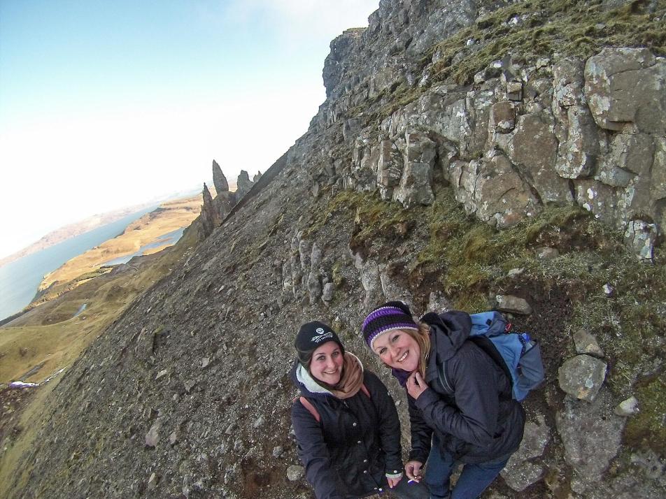 Anni und Dana verlebten aufregende Tage in Schottland