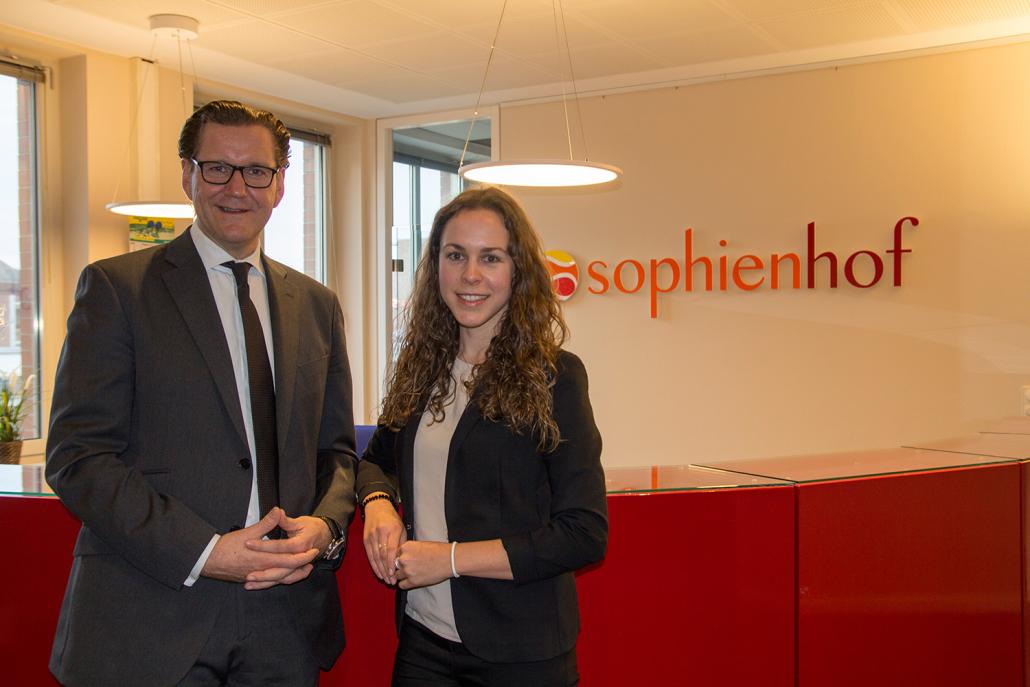 Sophie Dukat übergibt das Amt des Center Managers im Sophienhof zum 1. April an Karsten Bärschneider
