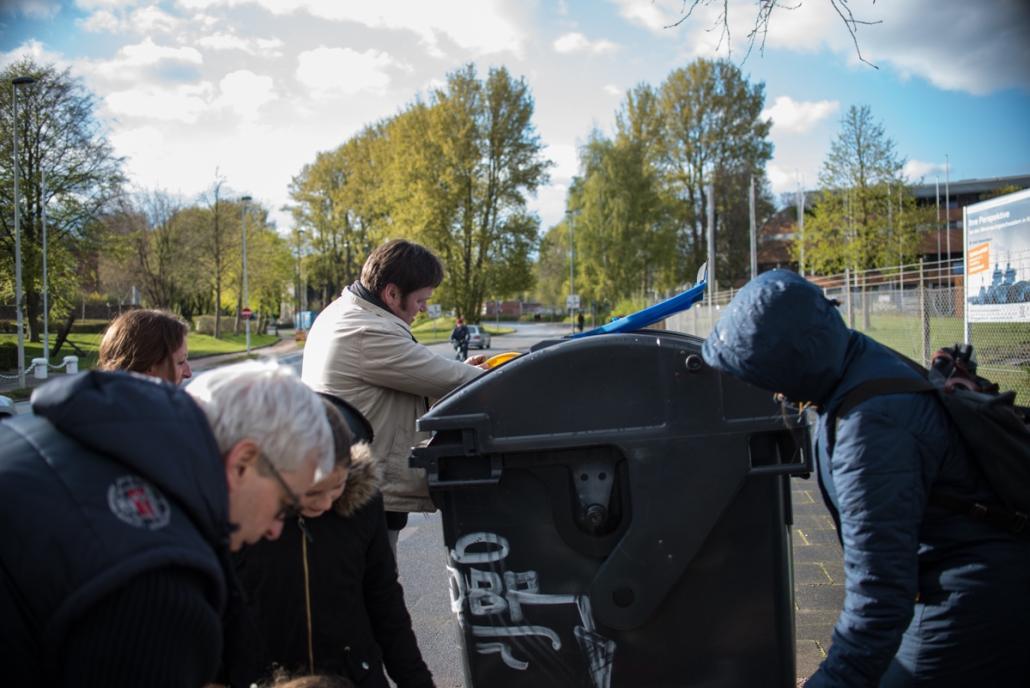 Müllsammeln für ein sauberes Kiel