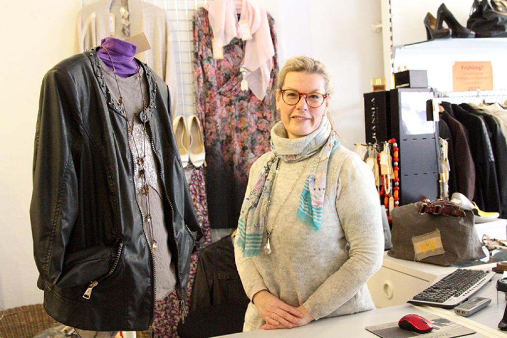 ProSeco Inhaberin Kerstin Kegel glaubt an das Konzept, nachhaltig Kleidung zu nutzen