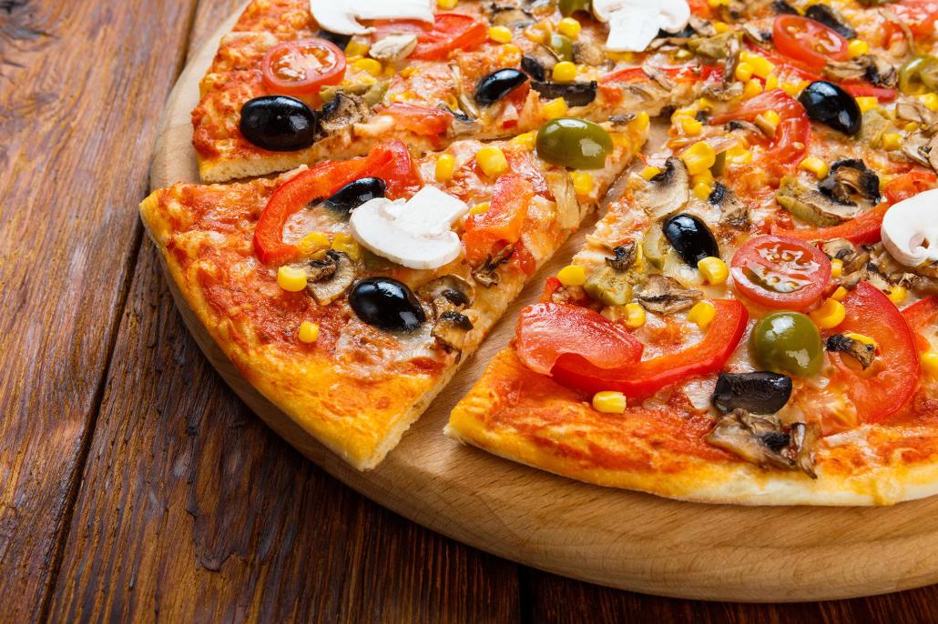 Am Italien-Stand gibt es dieses Jahr auch vegane Pizza