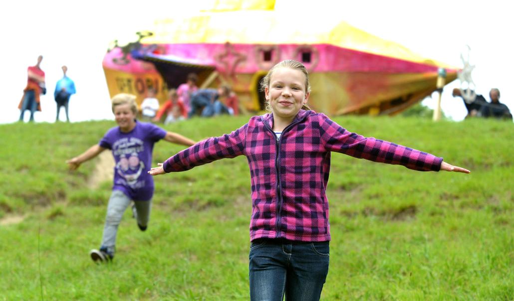 Auf der Krusenkoppel können Kinder sich einmal richtig austoben