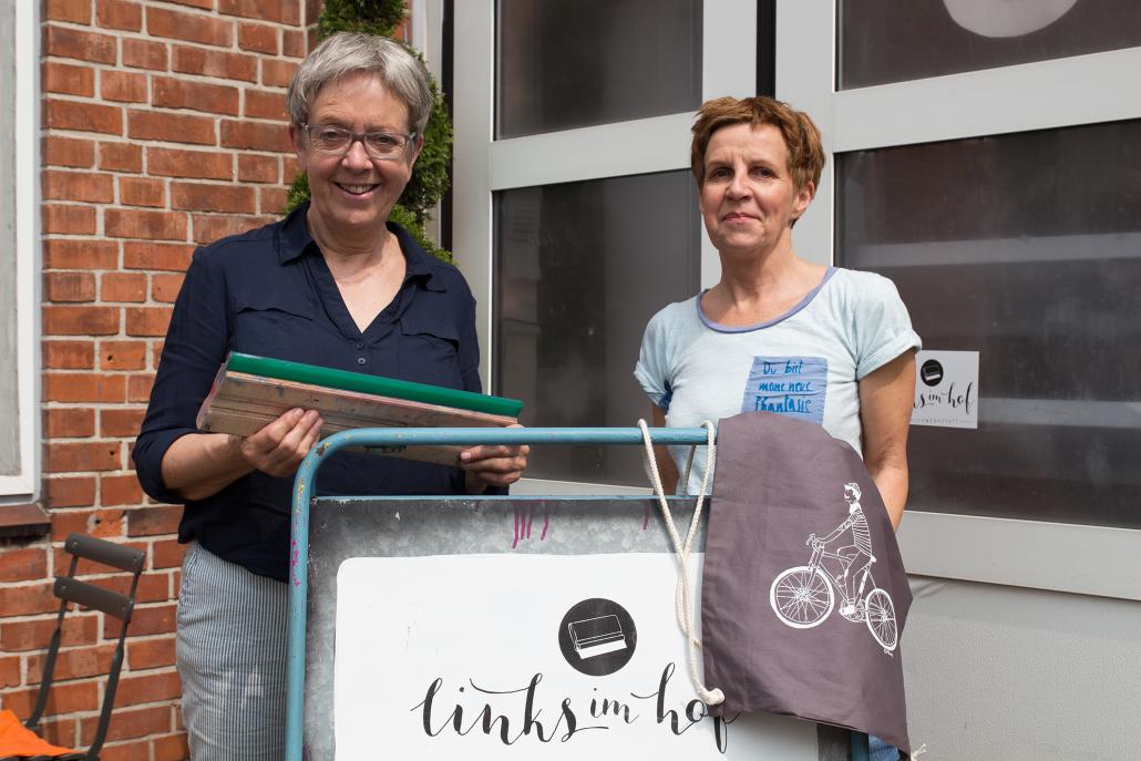 Die beiden Inhaberinnen Wiebke Gertz-Schmidt und Antonia Lindenberg (v. li.)