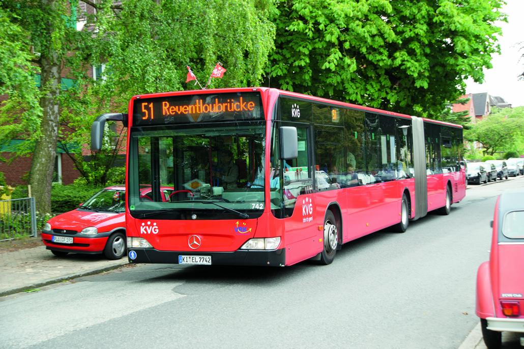 Während der Kieler Woche sind öffentliche Verkehrsmittel die beste Möglichkeit der Fortbewegung