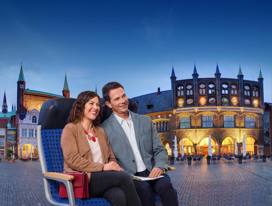 Katrin und Frank sind begeistert von der Lübecker Altstadt