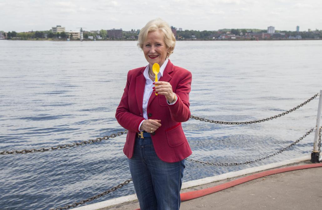 Die ehemalige Kieler Oberbürgermeisterin Angelika Volquartz engagiert sich als Botschafterin der Kampagne „Mach Mittag“