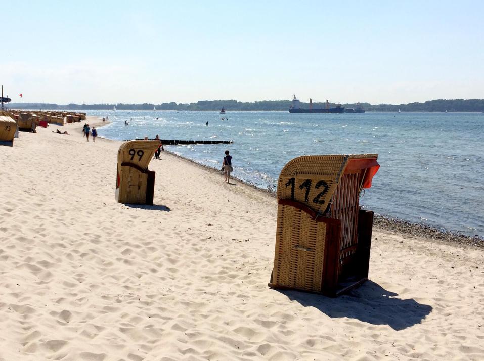 Urlaubsfeeling pur finden Sie in Laboe am Meer