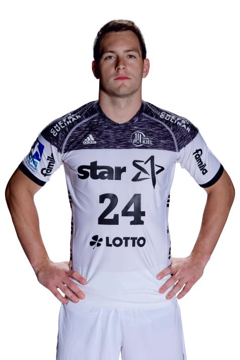 Der klassische Mittelmann Miha Zarabec macht das neue Trio des THW Kiel komplett