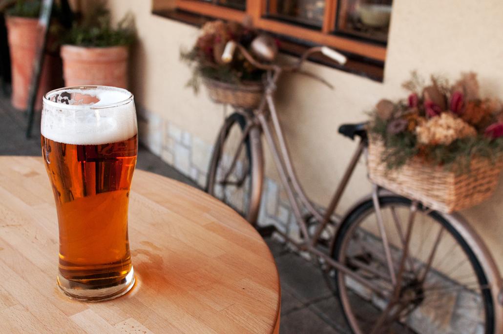 Nach einer ausgelassenen Feier sollte das Fahrrad lieber stehen bleiben