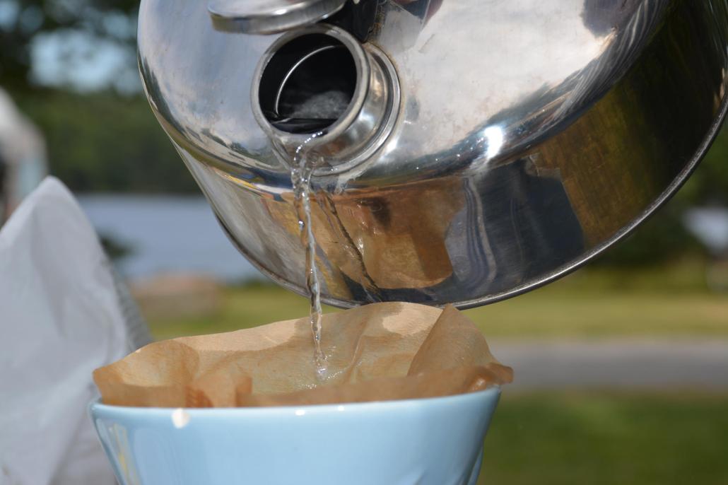 Ein frisch aufgebrühter Kaffee gibt Energie für den Tag