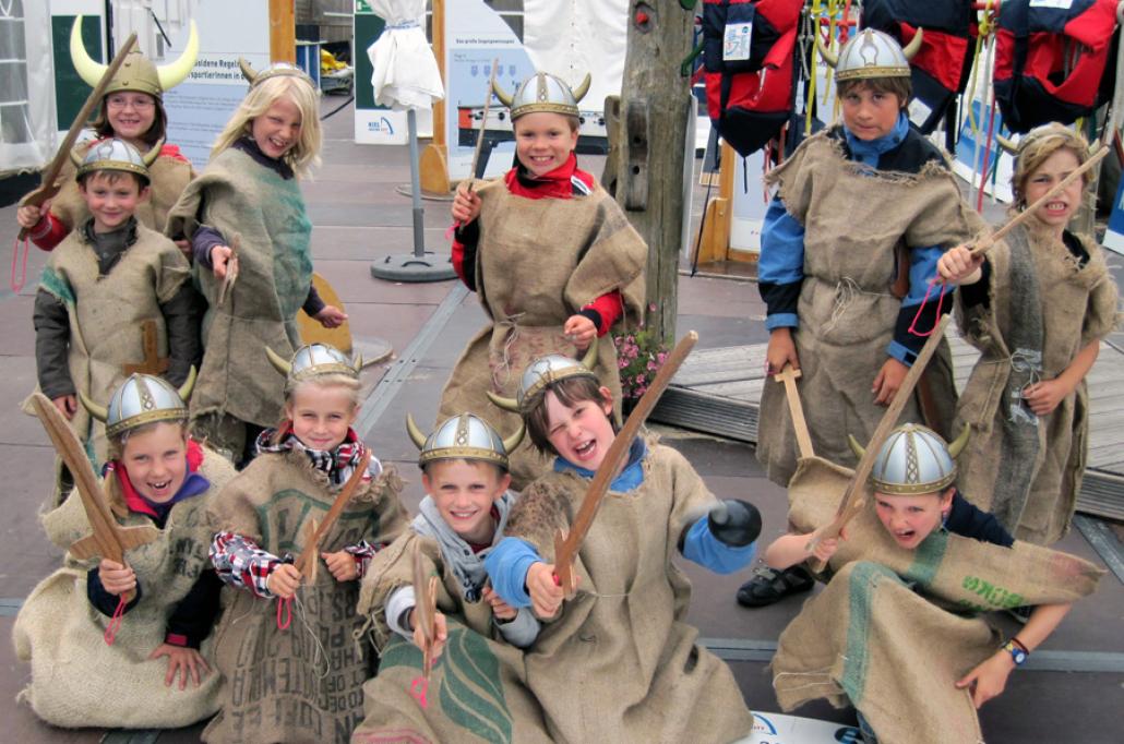 Die Skandinavientage locken Groß und Klein in die Kieler Innenstadt