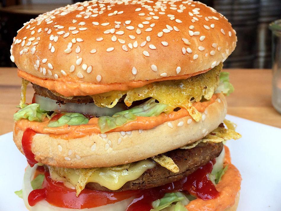 Die veganen Burger sind nicht nur für Veganer ein Genuss