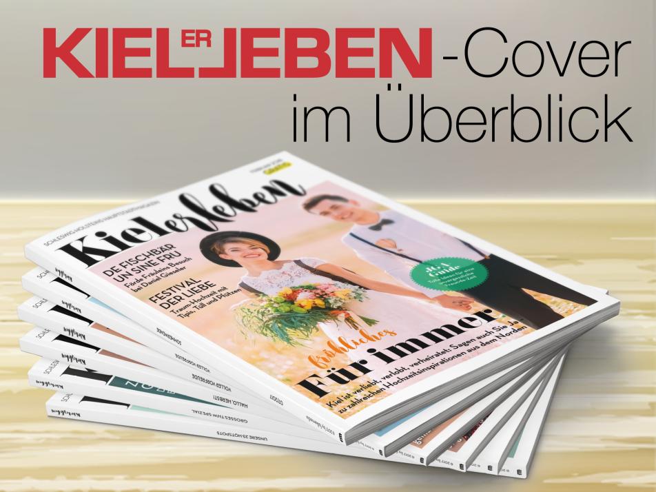 Hier finden Sie alle KIELerleben-Cover im Überblick