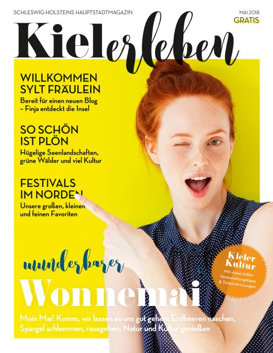 Das Cover der Mai-Ausgabe der KIELerleben