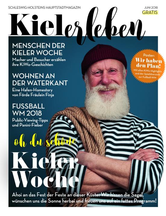 Das Titelblatt der Juni-Ausgabe der KIELerleben